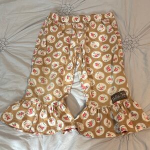 Matilda Jane Tan Floral Ruffle secret fields cameo